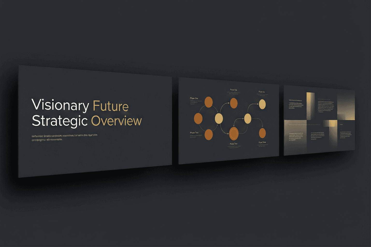 A designed presentation — layout, hierarchy, and visuals — built to present, not a template.