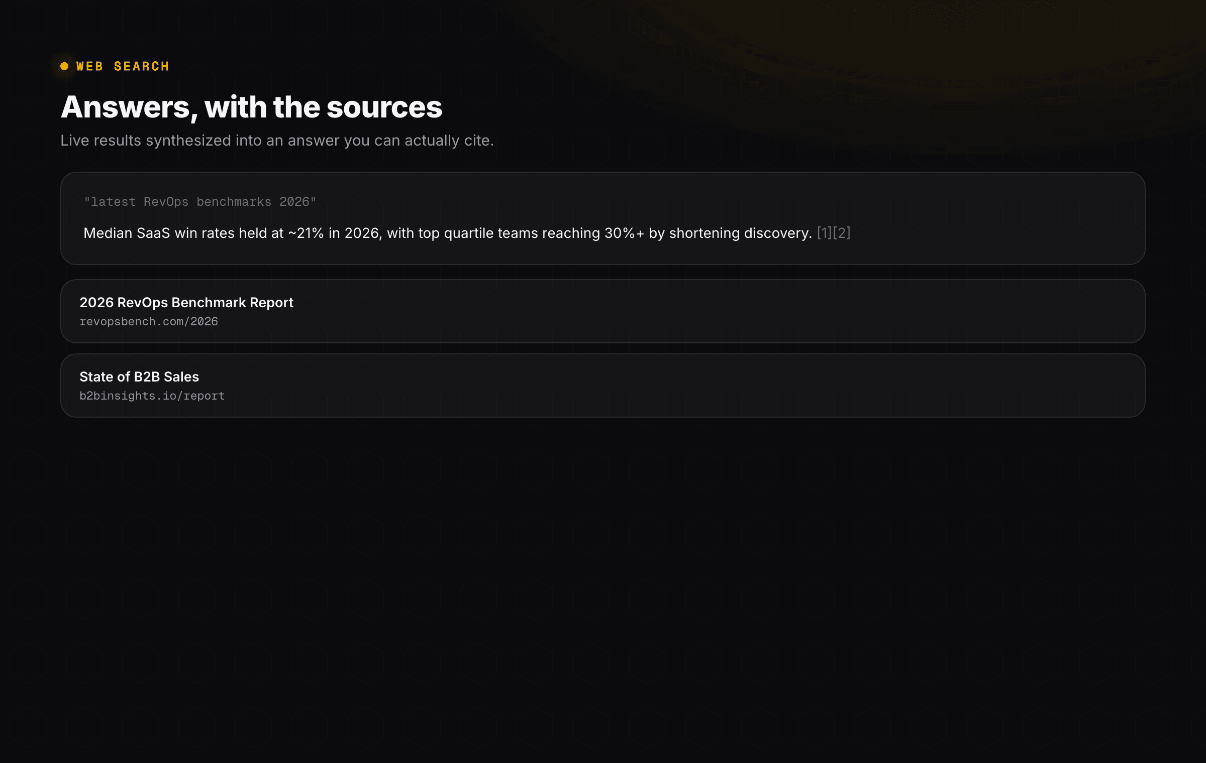 Web search